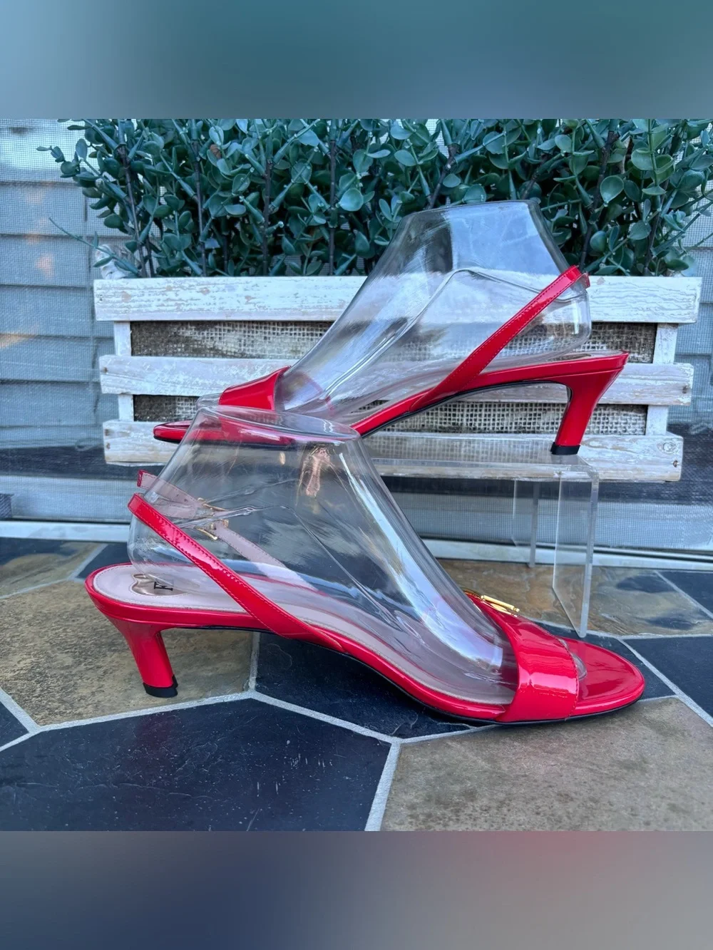 Escada Slingback Sandals